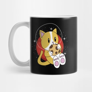 Cat Space Cookie Mug